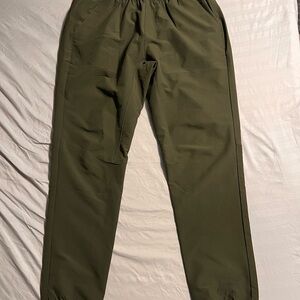 Aeropostale Men's Dark Olive Joggers